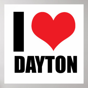 I kärlek Dayton Poster