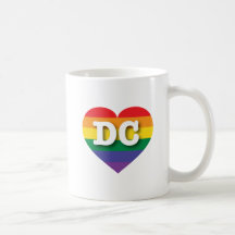 I Kärlek DC Rainbow Heart
