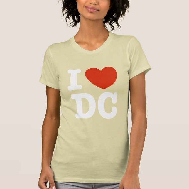 I KÄRLEK DC T-SHIRT (Framsida)