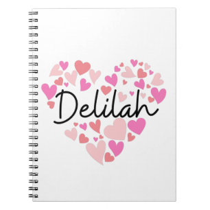 I kärlek Delilah Anteckningsbok