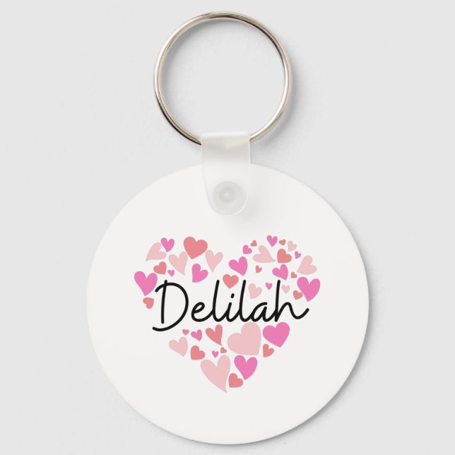 I kärlek Delilah Nyckelring (Framsida)