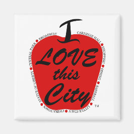 I kärlek den här stadens magnent magnet