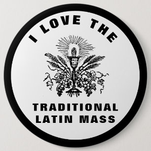 I KÄRLEK DEN TRADITIONELLA LATINMASSKATOLIKEN KNAPP