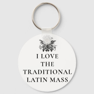 I KÄRLEK DEN TRADITIONELLA RELIGIÖSAN FÖR LATIN NYCKELRING