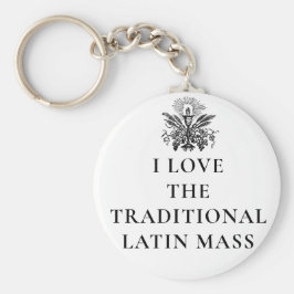 I KÄRLEK DEN TRADITIONELLA RELIGIÖSAN FÖR LATINMAS NYCKELRING