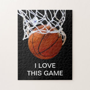 I Kärlek denna basketbollsport Pussel