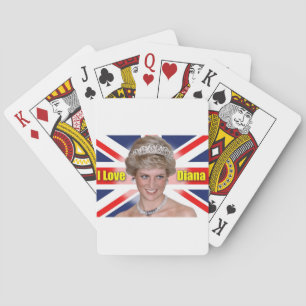 "I Kärlek Diana" HRH Princess Diana Spelkort