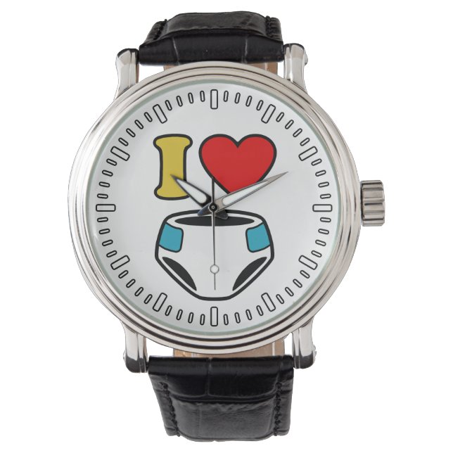 I KÄRLEK DIAPERS ARMBANDSUR (Framsida)