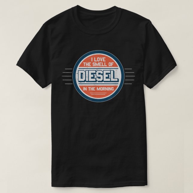 I Kärlek, Diesel-salen på morgonen T Shirt (Design framsida)