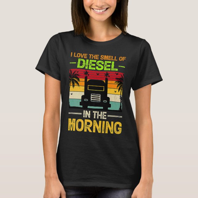 I Kärlek, Diesel-salen på morgonen T Shirt (Framsida)