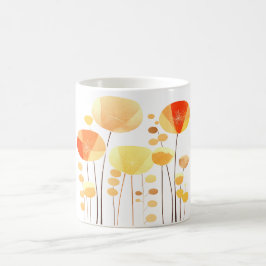"I KÄRLEK DIG" ENKEL KLASSISK ANPASSAD BOHO PETALS KAFFEMUGG