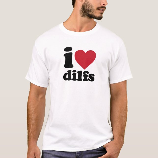 I Kärlek Dilfs T Shirt (Framsida)