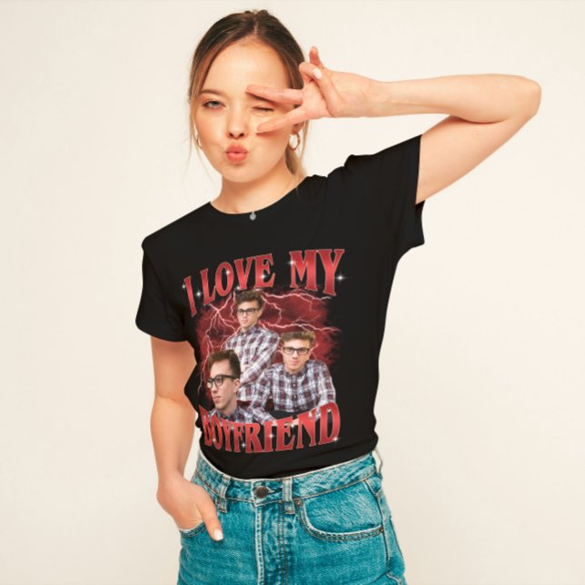I Kärlek, din Personlig Anpassningsbar Bootleg lit T Shirt (Skapare uppladdad)