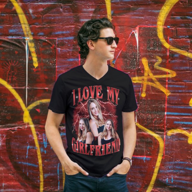 I Kärlek, din Personlig Anpassningsbar Bootleg lit T Shirt (Skapare uppladdad)