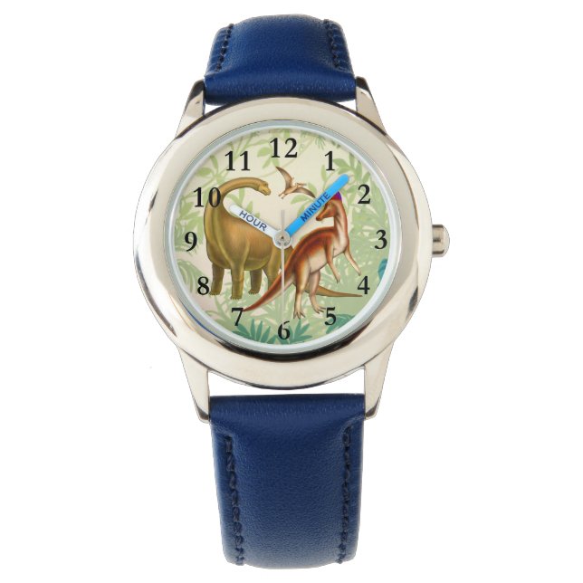 I Kärlek Dinosaurs Kids Watch Armbandsur (Framsida)