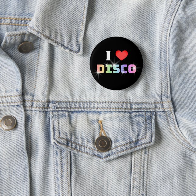 I Kärlek Disco Knapp (In Situ)