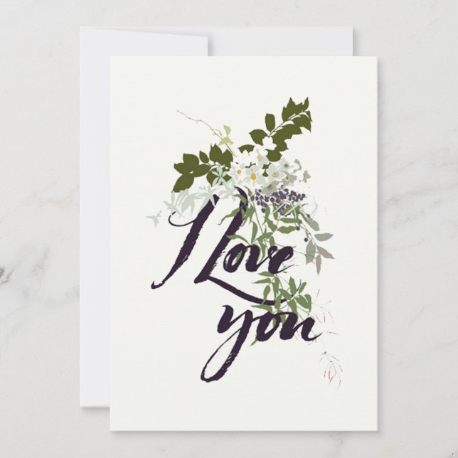 I Kärlek, ditt kort (Framsida)