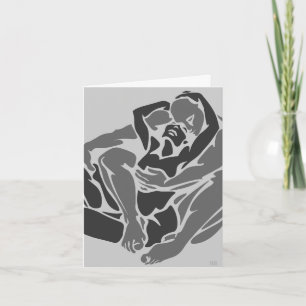 I Kärlek, ditt kort Personlig Romantic Hug Cards