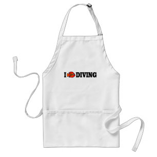 I Kärlek Diving Förkläde
