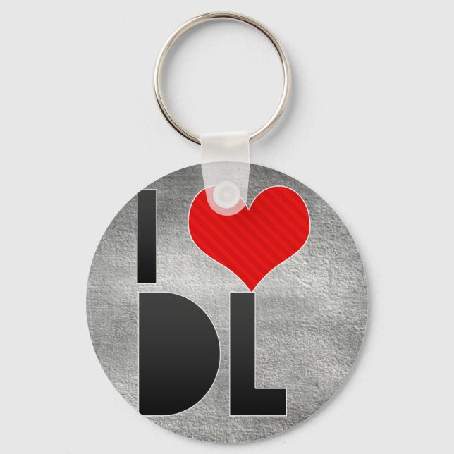 I Kärlek DL Nyckelring (Framsida)