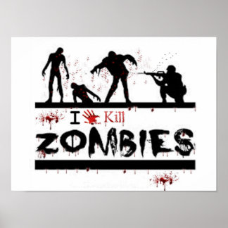 i kärlek döda zombies poster