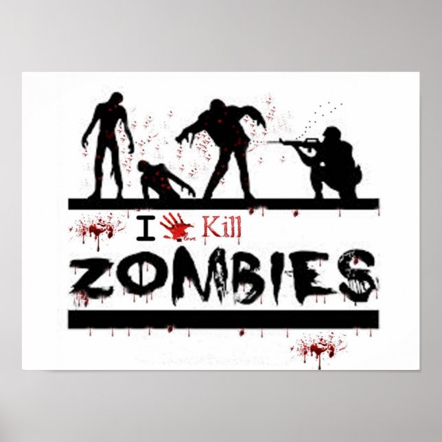 i kärlek döda zombies poster (Framsidan)