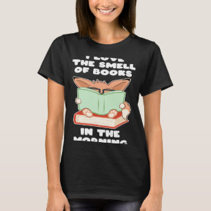 I kärlek doften av bokar på morgonnavelräven t shirt