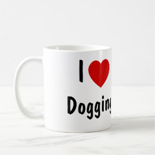 I Kärlek Dogging Kaffemugg