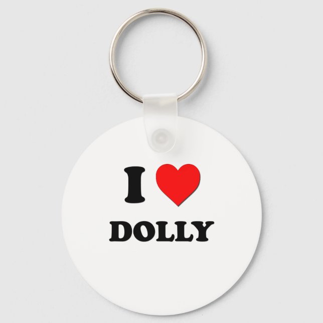 I Kärlek Dolly Nyckelring (Framsida)