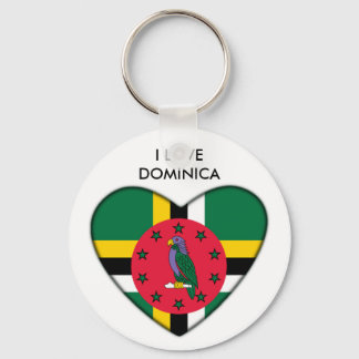 I kärlek Dominica Nyckelring