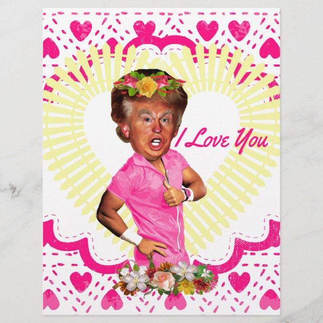 i kärlek donald trump (Framsida)