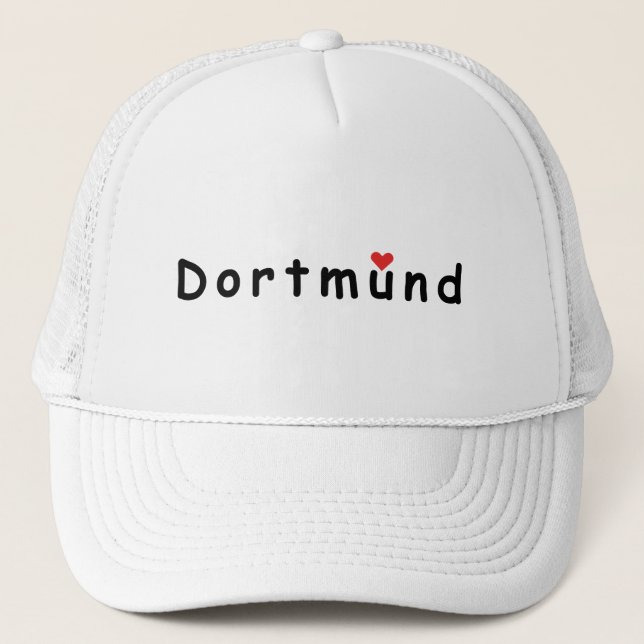 I kärlek Dortmund Tyskland Keps (Framsida)
