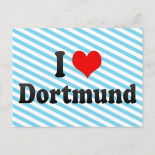 I Kärlek Dortmund, Tyskland Vykort