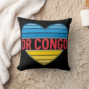I Kärlek DR Kongo, Kongo-Kinshasa Heart Kudde