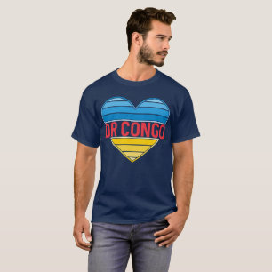 I Kärlek DR Kongo, Kongo-Kinshasa Heart T Shirt
