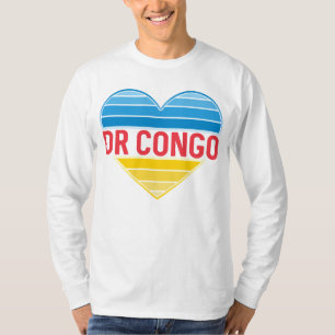 I Kärlek DR Kongo, Kongo-Kinshasa Heart T Shirt