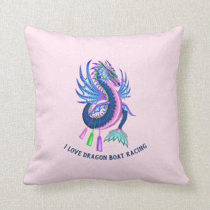 I Kärlek Dragon-Tävlan Kudde