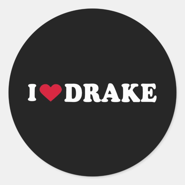 I KÄRLEK DRAKE RUNT KLISTERMÄRKE (Framsida)
