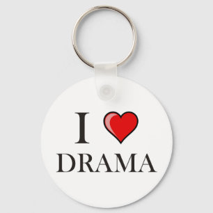 I kärlek Drama Nyckelring
