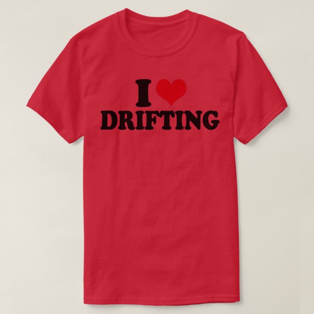 I Kärlek Drift T Shirt (Design framsida)