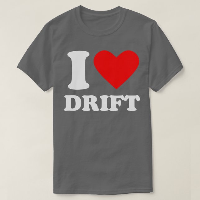 I Kärlek Drift T Shirt (Design framsida)