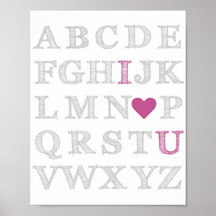 I kärlek du ABC:s Poster