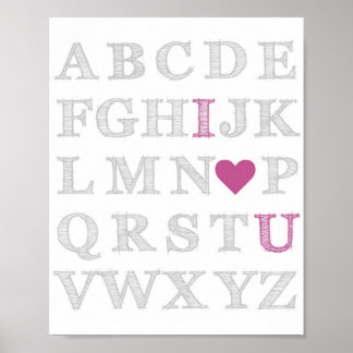 I kärlek du ABC:s Poster