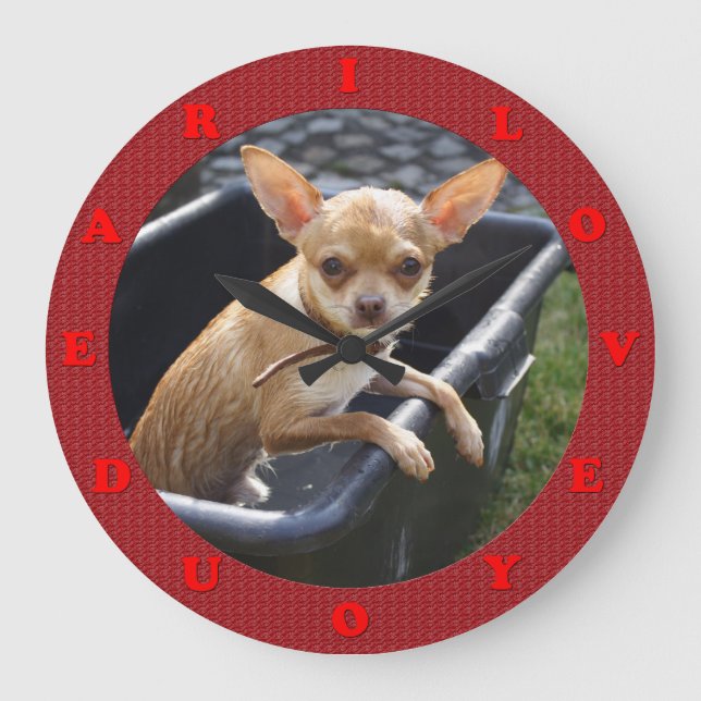 i kärlek du älskar dig stor klocka (Framsida)