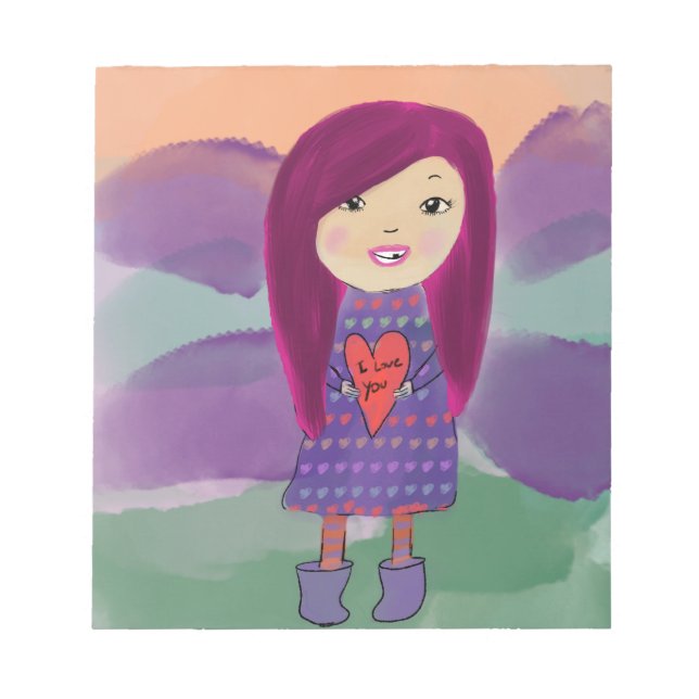 I kärlek du anteckningsblock (Framsida)