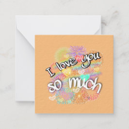 i kärlek du anteckningskort