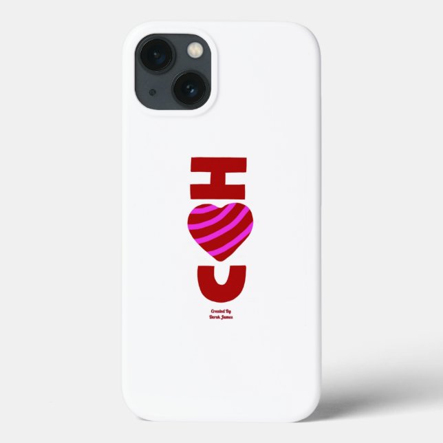 I Kärlek Du Apple iPhone 13 Fodral (Baksida)