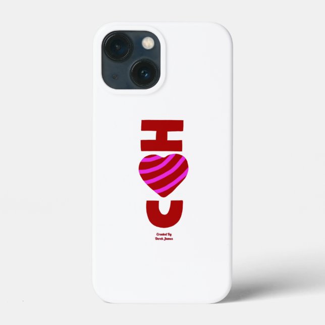 I Kärlek Du Apple iPhone 13 Mini Fodral (Baksida)
