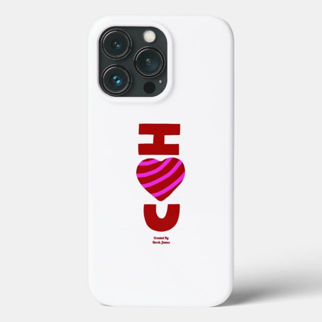 I Kärlek Du Apple iPhone 13 Pro Fodral (Baksida)