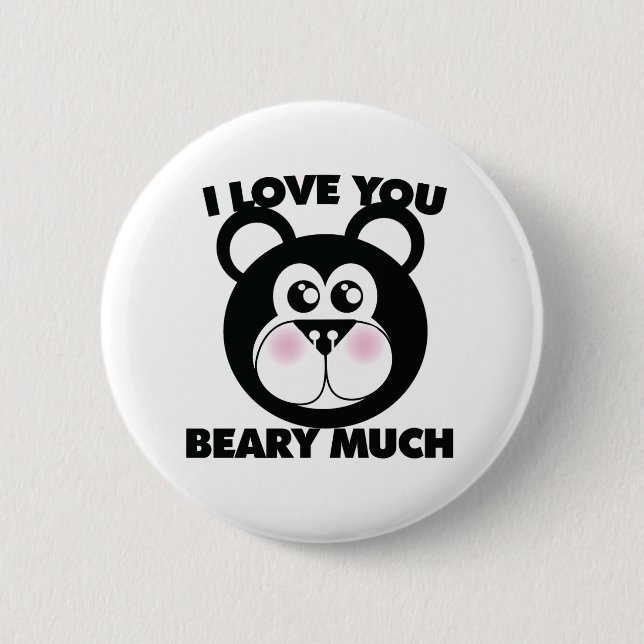 I Kärlek du Beary Mch Knapp (Framsida)